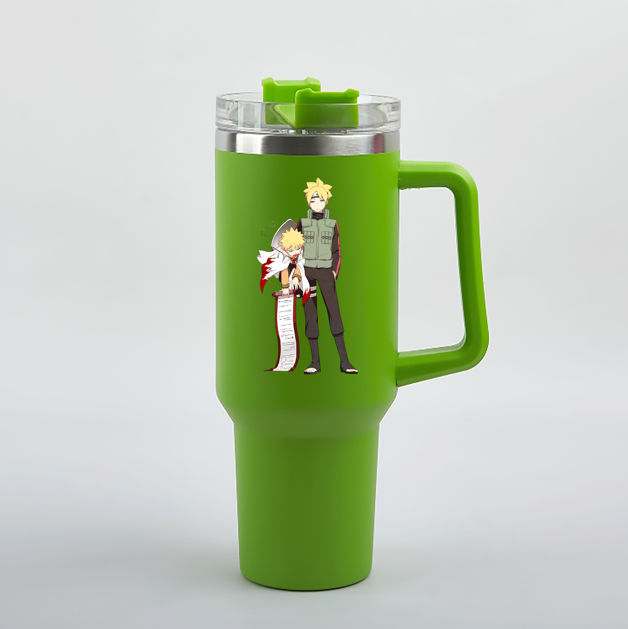 （画像用） NARUTO -ナルト- 波風 ミナト Namikaze Minato 1200mL車用タンブラー（カラープリント）